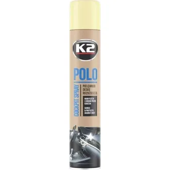 Čistič plastových dílů K2 POLO COCKPIT Vanilla - na palubní desku 750ml