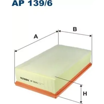 Vzduchový filtr FILTRON Vzduchový filtr AP 139/6