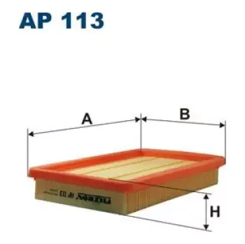 Vzduchový filtr FILTRON Vzduchový filtr AP 113