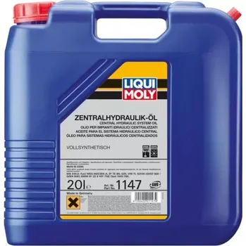 Hydraulický olej LIQUI MOLY 1147 KAPALINA DO CENTRÁLNÍCH HYDRAULICKÝCH SYSTÉMŮ - 20L