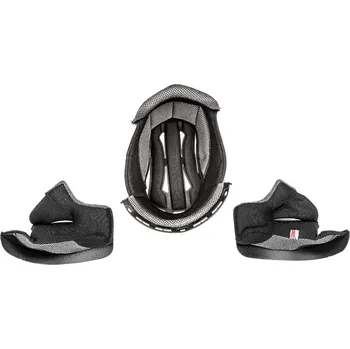 Klobouk CASSIDA lícnice a klobouk pro přilby Cross Cup Two/Sonic (černá/šedá) vel. XL