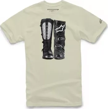 Pánské tričko tričko VICTORY ROOTS, ALPINESTARS (béžová, vel. M)