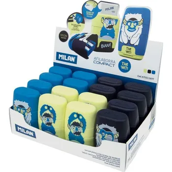 Ořezávátko Milan Struhadlo MILAN Compact Yeti na dvě tužky 453756