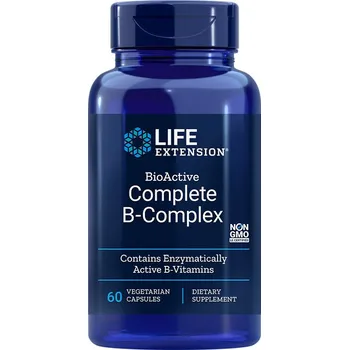 Life Extension Bioaktivní komplex vitamínu B (60 Veg Kapsla)