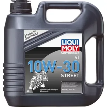 Motorový olej LIQUI MOLY 1688 MOTOROVÝ OLEJ MOTORBIKE 4T 10W-30 STREET - 4L