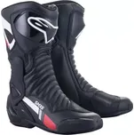 boty S-MX 6, ALPINESTARS (černá/bílá/šedá/červená, vel. 39)