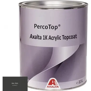 barva na kov Akrylátová 1K barva Axalta RAL 7022 5°lesku stupeň lesku Polomat