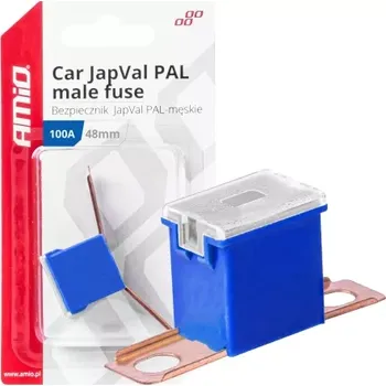 Autoelektrika AMIO Pojistky JAPVAL PAL malá 48mm 100A-03424