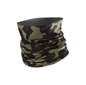 Nákrčník nákrčník CAMO NECK TUBE, ALPINESTARS (vojenská zelená/černá)
