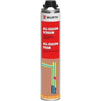 WURTH 1-SLOŽK. PISTOLOVÁ PĚNA ALL SEASONS 700ml