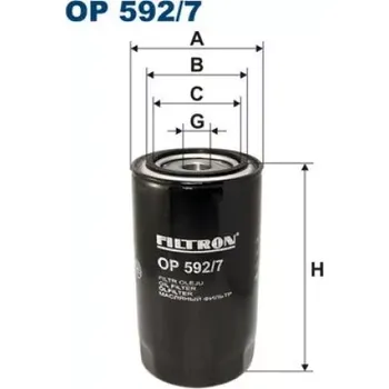 Olejový filtr FILTRON Olejový filtr OP 592/7