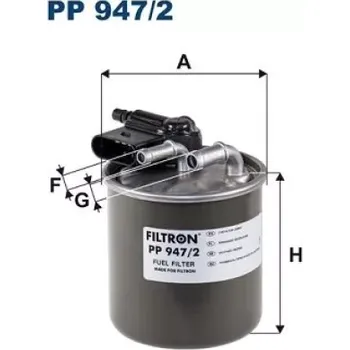 Palivový filtr FILTRON Palivový filtr PP 947/2