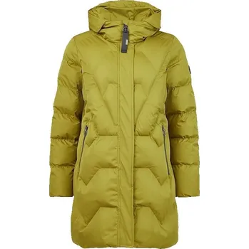 Zimní dámská prošívaná bunda (střední délka) - v nadměrné velikosti 4379