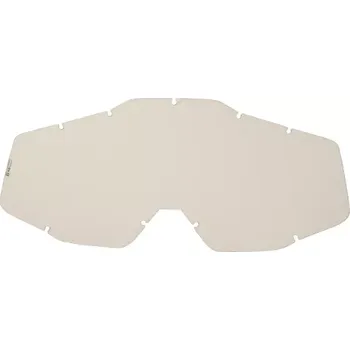 Příslušenství k helmě na motorku S100 plexi Strata MINI, 100% - USA (čiré, Anti-fog)