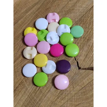 Knoflík Knoflík dětský barevný 10 ks mix barev