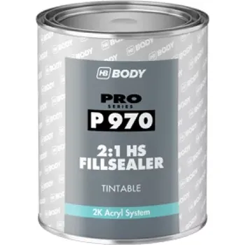 Autolak HB Body 970 2K 2:1 plnič transparentní 1 l