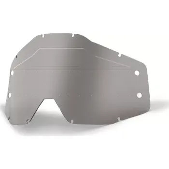 Příslušenství k helmě na motorku S100 plexi pro systém FORECAST ROLL- OFF, 100% (kouřové)