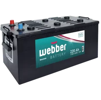Autobaterie Webber 12V 220Ah 1150A WA2200
