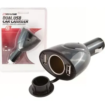 4CARS Zástrčka 2xUSB 12/24V