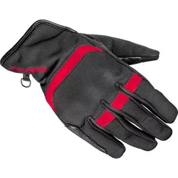 Moto rukavice rukavice PULSAR, 4SQUARE - pánské (černé, červené, vel. 2XL) 2024
