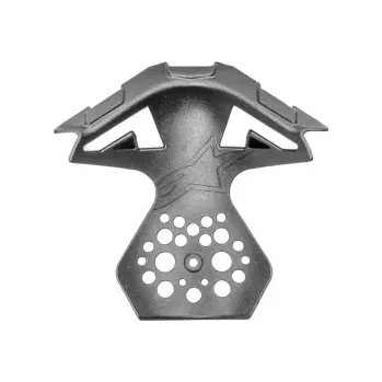 Helma na motorku horní a vnitřní kryt bradové ventilace pro přilby SUPERTECH S-M10 a S-M8, ALPINESTARS (černý, pro vel. XS/S)