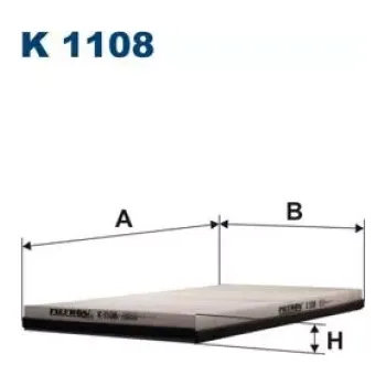 Kabinový filtr FILTRON Kabinový filtr K 1108