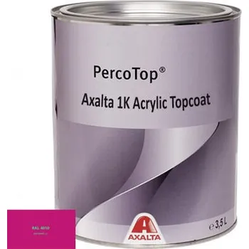 barva na kov Akrylátová 1K barva Axalta RAL 4010 5°lesku stupeň lesku Pololesk