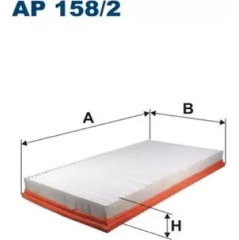 Vzduchový filtr FILTRON Vzduchový filtr AP 158/2