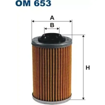 Filtr do auta FILTRON Olejový filtr OM 653