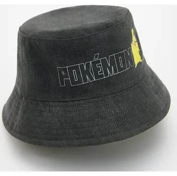 Čepice Reserved - Klobouk bucket hat Pokémon - tmavě šedá - 553DP-90X - 553DP-90X-9Y1
