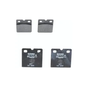 Brzdová destička BOSCH Sada brzdových doštiček 0 986 494 775