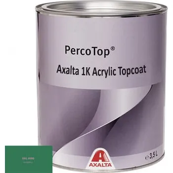 barva na kov Akrylátová 1K barva Axalta RAL 6000 5°lesku stupeň lesku Vysoký lesk