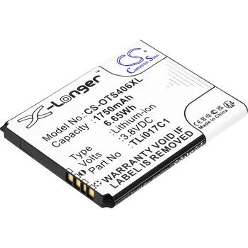 Baterie pro mobilní telefon Baterie Cameron Sino CS-OTS406XL pro Alcatel One Touch Pop 3 4.5 - neoriginální