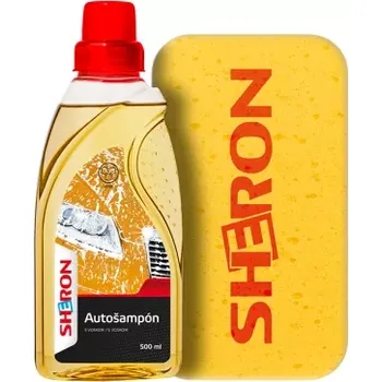 Autošampón SHERON Autošampon s voskom 500ml + houba