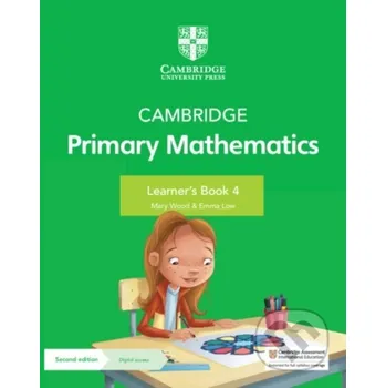 Cizí jazyk Cambridge Primary Mathematics Learner's Book 4 with Digital Access (1 Year) - Emma Low, Mary Wood Cambridge University Press