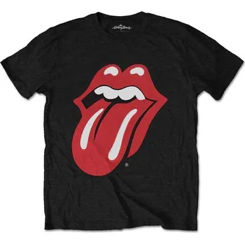 The Rolling Stones Classic Tongue Black S Tričko