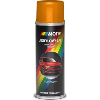 Silikonový sprej MOTIP Škoda oranžová 200ml