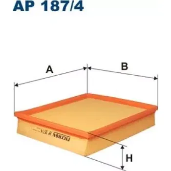Vzduchový filtr FILTRON Vzduchový filtr AP 187/4