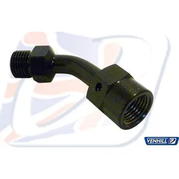 VENHILL otočný kloub Venhill POWERHOSEPLUS E645/BLACK 45 deg 1/8TH BSP černý