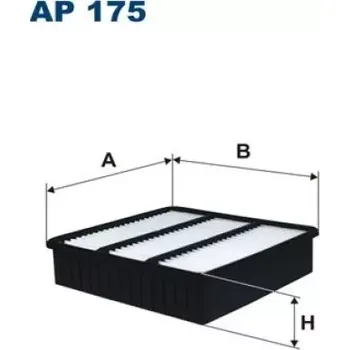 Vzduchový filtr FILTRON Vzduchový filtr AP 175