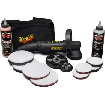 MEGUIARS Meguiar's DA Microfiber Correction System DA Kit 3"+5" - kompletní sada pro profesionální renovaci laku, vč. orbitální leštičky Meguiar's MT310