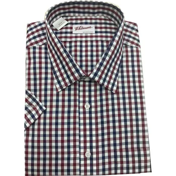 Pánská košile Košile (bavlněná) kostkovaná s krátkým rukávem - v nadměrné velikosti 3491 - 2