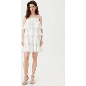 Dámské šaty YAS Koktejlové šaty Lucia 26036503 Bílá Regular Fit 42