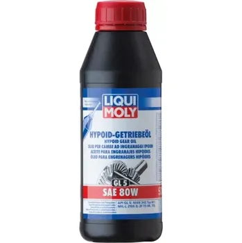 Převodový olej LIQUI MOLY 1402 HYPOIDNÍ PŘEVODOVÝ OLEJ SAE 80W - 500ml