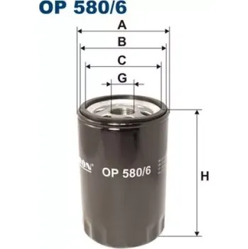 Olejový filtr FILTRON Olejový filtr OP 580/6