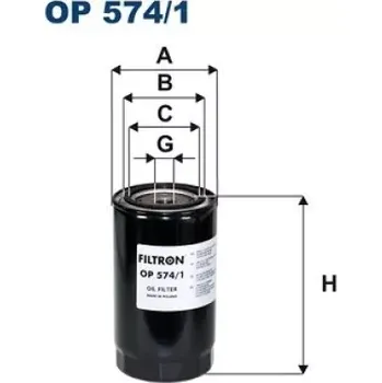 Hydraulický filtr FILTRON Filtr hydrauliky OP 574/1