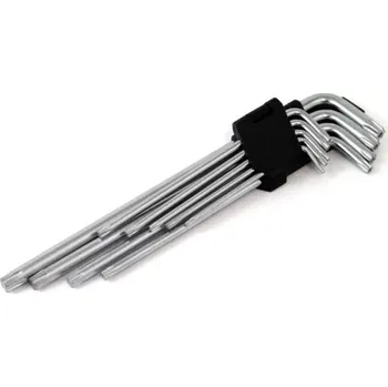 Klíč AMIO Klíče TORX dlouhé 230mm 9 ks TKL