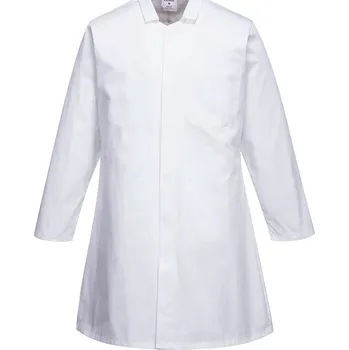 Gastro oděv Portwest Plášť BOFIN FOOD MAN, různé barvy Velikost XXXXL bílá