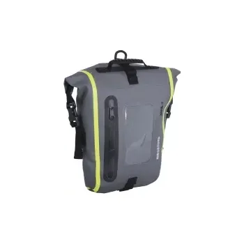 Zavazadlo na motocykl tankbag na motocykl Aqua M8, OXFORD (černý/šedý/žlutý fluo, s magnetickou základnou, objem 8 l)