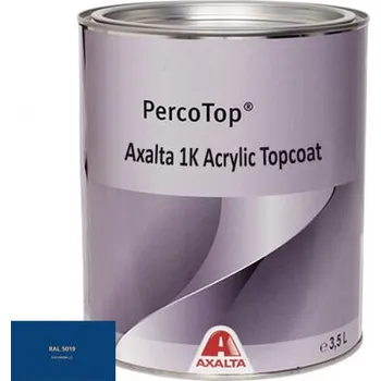 barva na kov Akrylátová 1K barva Axalta RAL 5019 5°lesku stupeň lesku Mat